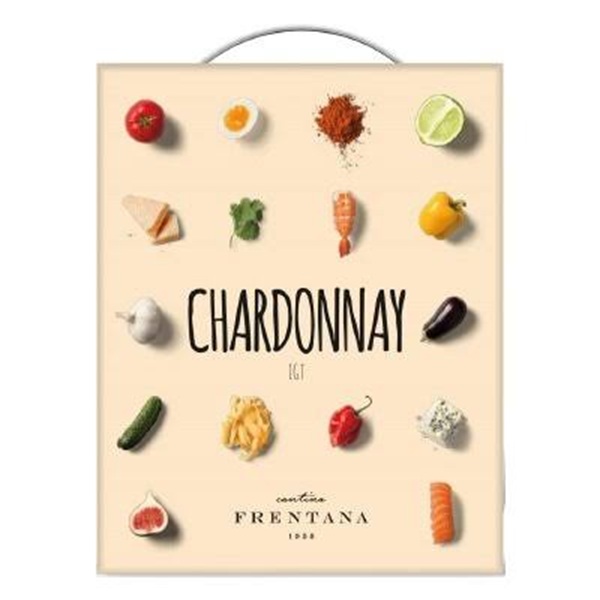 Frentana Chardonnay IGT Terre d’Abruzzo – białe wytrawne wino włoskie w opakowaniu Bag in Box 5 litrów.