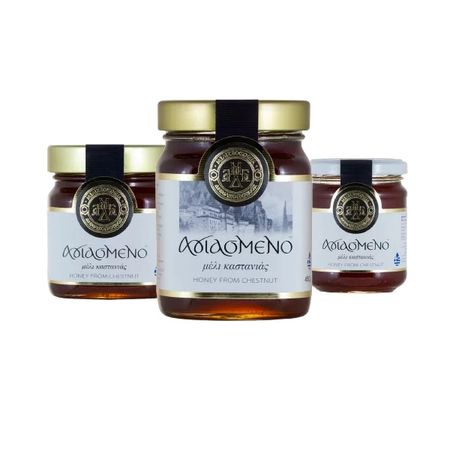 Miód kasztanowy 250g Agiasmeno