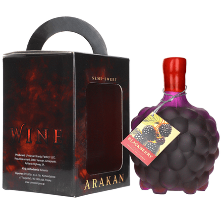 Wino Armenian Arakan Blackberry 12% 0,75 l