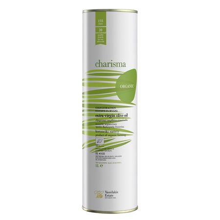 Charisma Organic Grecka Oliwa Extra Virgin 1000 ml puszka