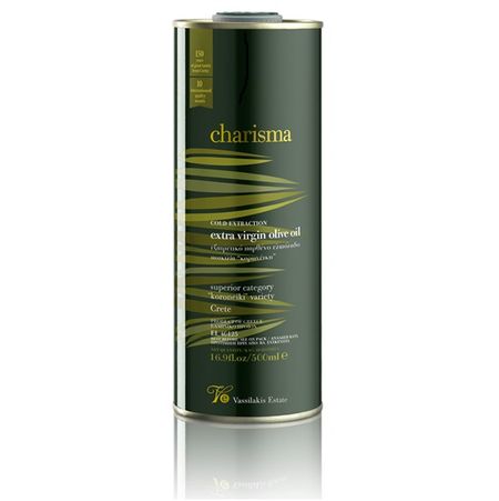 Charisma Grecka Oliwa Extra Virgin 500 ml puszka