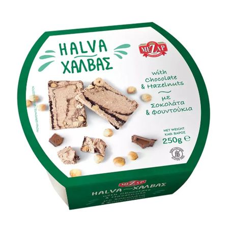 Chałwa z czekoladą i orzechami 250 g Mezap
