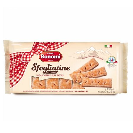 CIASTO FRANCUSKIE SFOGLIATINE Z POSYPKĄ CUKROWĄ