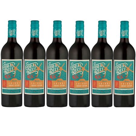 Coral Reef Shiraz Cabernet 6 BUTELEK