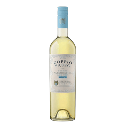 Doppio Passo Bianco Alternativa – bezalkoholowe wino (0,0 %, Muscat)