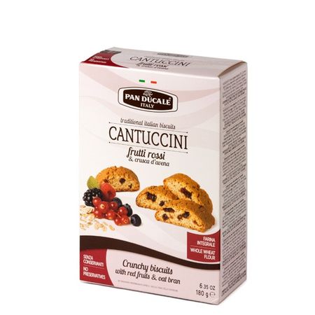 Ciasteczka Cantuccini z czerwonymi owocami Pan Ducale 180 g