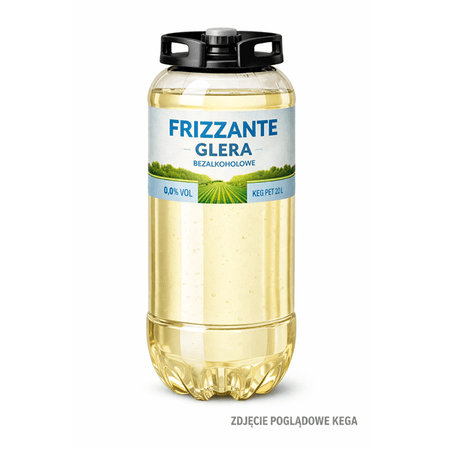 Frizzante Glera Veneto Bezalkoholowe KEG 24 L typ A