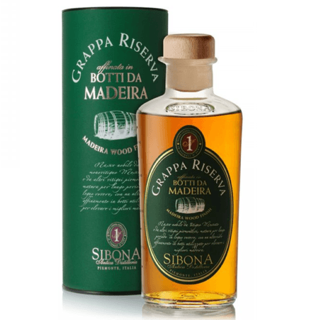 Grappa Riserva Botti Da Madeira Distilleria Sibona 44% 500ml