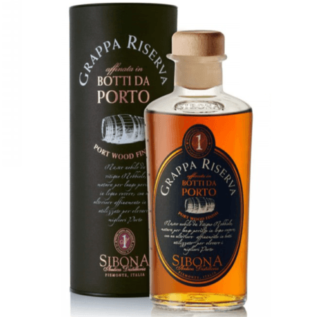 Grappa Riserva Botti Da Porto Distilleria Sibona 44% 500ml