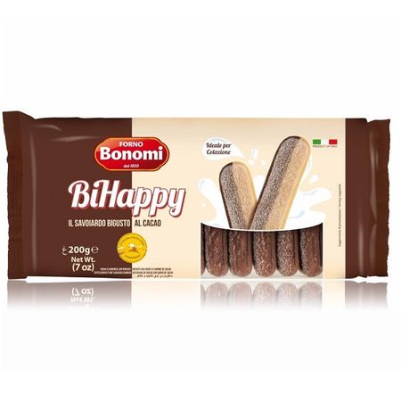 SAVOIARDI WŁOSKIE BISZKOPTY KAKAOWO-WANILIOWE