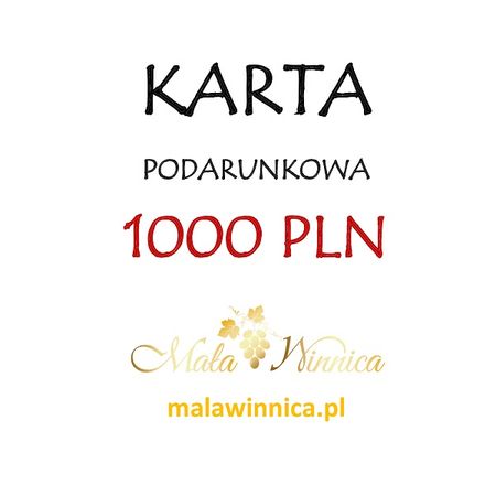 Karta Upominkowa 1000