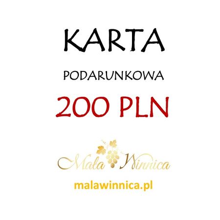 Karta Upominkowa 200
