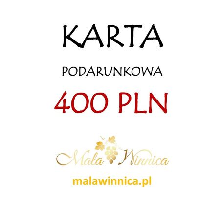 Karta Upominkowa 400