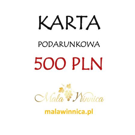 Karta Upominkowa 500