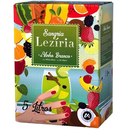 LEZIRIA Sangria White – Bag‑in‑Box 5 L