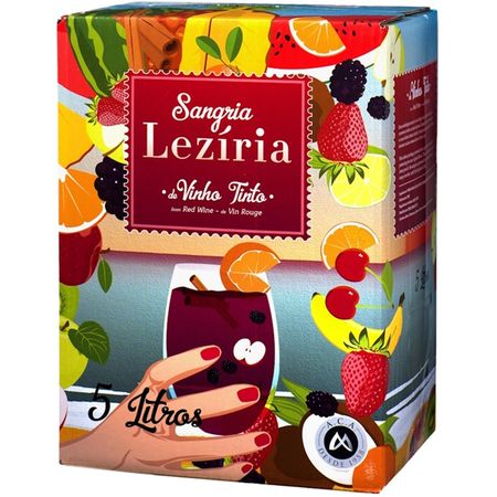 LEZIRIA Sangria Red – Bag‑in‑Box 5 L