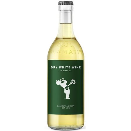 Malamatina Dry White Wine 500 ml