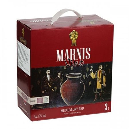 Marani Marnis Gvino Red Dry – Bag‑in‑Box 3 9