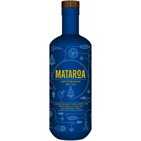 Mataroa Mediterranean Dry Gin Blue 700 ml