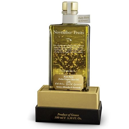 Oliwa GOLD Extra Virgin November Fruit Płatki jadalne Złota Prezentowe