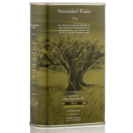 Kreta Grecka Oliwa Extra Virgin November Fruit Puszka 1 litr