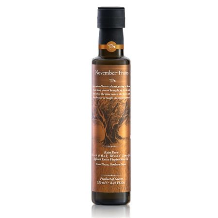 Oliwa z oliwek extra vergine November Fruits 250 ml wędzona buk dąb
