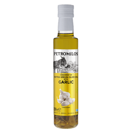 PETROMILOS Oliwa z oliwek extra virgin GARLIC 250 ml