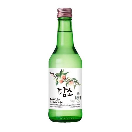 Soju Damso Brzoskwinia 12% 350 ml