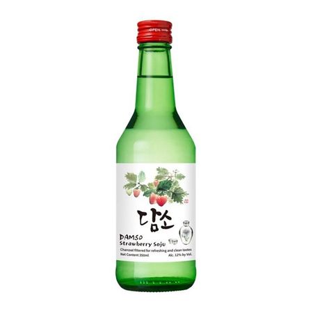 Soju Damso Truskawka 12% 350 ml