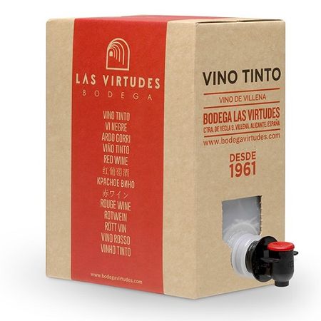 Villena Tinto Monastrell  BIB 5L