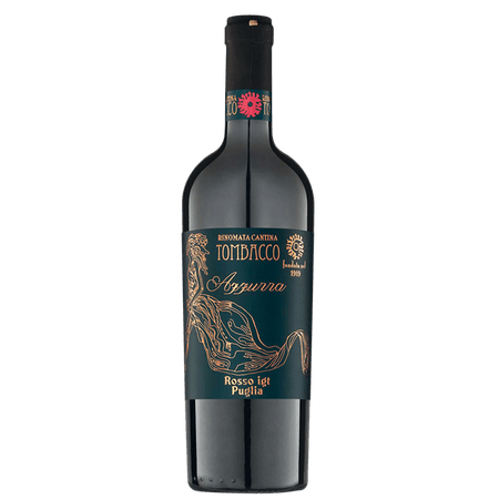 Tombacco Azzurra Rosso IGT Puglia – Wyraziste Czerwone Wino z Apulii