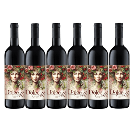 Dolce MI włoskie wino Poziomkowe 6 butelek 750 ml