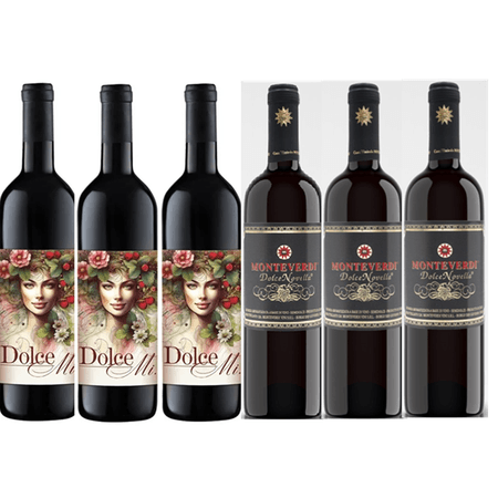 Wina Poziomkowe 6 butelek 750 ml