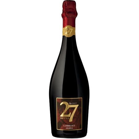 LAMBRUSCO AMABILE 27 OPERE IGT CZERWONE 750ML