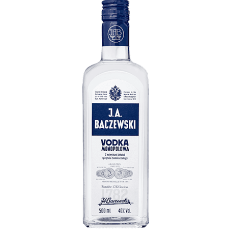 J.A. Baczewski wódka 40% 0,5l