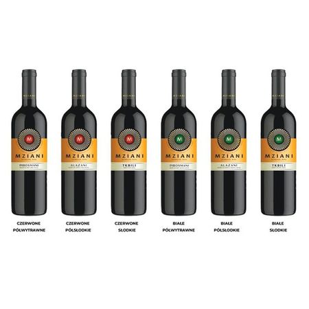 ZESTAW 6 WIN MZIANI – SMAKI GRUZJI 6×0,75L