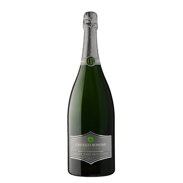 Butelka Paladin Cuvée 1564 Brut Nature Franciacorta DOCG 12,5% z Chardonnay, Pinot Nero i Erbamat.